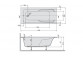 Wanna Sanplast WP/FREE 70x120+ST25 prostokątna