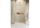 Drzwi prysznicowe 100cm, Radaway Alienta Brushed Light Gold DWJ, szkło przezroczyste, profil jasny złoty