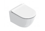 Zestaw Catalano miska WC Sfera 35x50 cm wisząca, Silentech z nowym mocowaniem, tzw. up-fix w komplecie z deską wolnoopadającą i mocowaniami