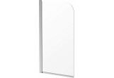 Parawan nawannowy Deante Jasmin 80x140 cm - chrom