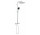 System prysznicowy Grohe Vitalio Comfort 250 z termostatem do montażu ściennego, z deszczownicą kwadratową 25 cm - chrom