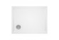 Brodzik konglomeratowy Ronal Livada W20AS 80x90 cm, prostokątny - biały