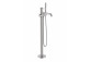 Bateria umywalkowa Roca Ona jednouchwytowa dwuotworowa podtynkowa - inox