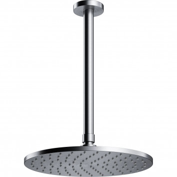 OMNIRES SLIMLINE deszczownica z ramieniem, ø25 cm - grafit