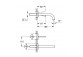 Bateria bidetowa Grohe Atrio - brushed warm sunset