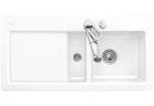 Zlewozmywak ceramiczny Do zabudowy 100x51 cm Villeroy & Boch SUBWAY 60 - komora po prawej