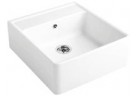 Zlewozmywak ceramiczny jednokomorowy 59,5x63x22 cm Villeroy & Boch