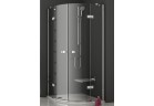 Kabina półokrągła smskk4-90 Ravak SmartLine czteroelementowa, chrom + transparent