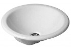 Umywalka Duravit Architec nablatowa śr.47 cm, bez otworu