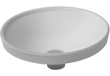 Umywalka Duravit Architec podblatowa śr.37,5 cm