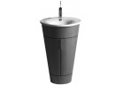 Umywalka meblowa, Duravit Starck 1, śr. 58 cm, 1-otworowa, Biały Alpin