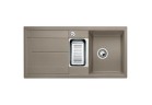 Zlewozmywak Do zabudowy 100x50 cm Blanco METRA 6 S, tartufo