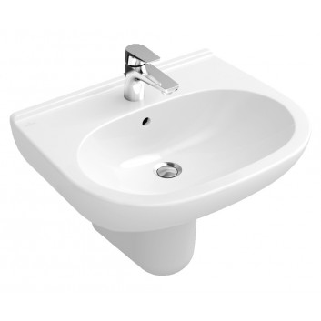 Umywalka Villeroy & Boch O.Novo wisząca 550x450 mm, bez przelewu- sanitbuy.pl