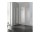 Ścianka prysznicowa Kermi Filia XP Walk-in WALL z podporą ścienną, szer. 75 cm, wys. 200 cm, stabilizator - 90° (długość 122 cm), profil srebrny, szkło przezroczyste