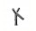 Bateria umywalkowa Axor Starck dwuuchwytowa, chrom
