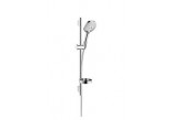 Zestaw prysznicowy Hansgrohe Raindance Select S 120 3jet/ Unica'S Puro 0,90 m, biały/chrom