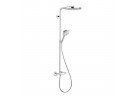 Komplet prysznicowy Hansgrohe Raindance Select S 240 2 jet, DN 15, deszczownica 24 cm, biały/chrom