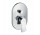 Bateria wannowa Hansgrohe Metris E2 jednouchwytowa, 2-odbiorniki, chrom