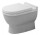 Miska Duravit Starck 3 37x65,5 cm, stojąca z powłoką wondergliss odpływ poziomy