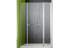Drzwi do wnęki Radaway Eos II DWS 120 ze ściankami bocznymi prawe, wymiary: 1190-1210x1950 mm, szkło przejrzyste 