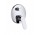 Bateria wannowa Hansgrohe Focus, podtynkowa 2-odbiorniki, chrom