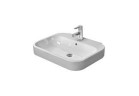 Umywalka Duravit Happy D. wisząca 60 cm, 1 -otworowa, Biały Alpin