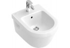 Bidet Villeroy & Boch Omnia Architectura 37x53 cm, wiszący Biały Alpin Ceramicplus, 1-otworowy, z przelewem
