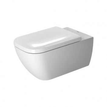 Miska toaletowa wisząca Rimless, Duravit Happy D.2, 365x620, Biały Alpin- sanitbuy.pl