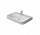 Umywalka meblowa szlifowana, Duravit Happy D., 100 cm, 1-otworowa, Biały Alpin WonderGliss