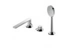 Bateria Tres Alplus wannowa trzyotworowa, wylewka 180 mm