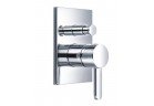 Bateria Omnires Darling wannowa podtynkowa 2-drożna - chrom