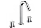 Bateria umywalkowa 150 Hansgrohe Logis 3-otworowa z zestawem odpływowym