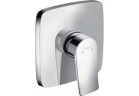 Bateria prysznicowa Hansgrohe Metris, podtynkowa, Element zewnętrzny 1-odbiornik