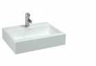 Umywalka wisząca Laufen Living City 60x46x15,5 cm z otworem na baterię, biała 
