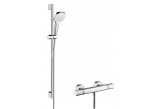 Zestaw prysznicowy Hansgrohe Croma Select E Vario/Ecostat Combi 0.90 m, biały/chrom