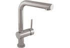 Bateria zlewozmywakowa Tres Exclusive, stalowa
