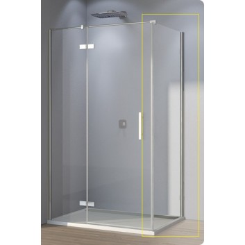 Ronal Pur PUDT2P ścianka prysznicowa boczna 100 cm- sanitbuy.pl