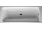 Wanna Duravit D-Code prostokątna 170x70 cm, Do zabudowy, odpływ centalny