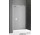 Kabina typu walk-in Novellini Kali H 97-100cm, profil srebrny, szkło przeźroczyste