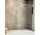 Kabina typu walk-in Novellini Giada H stała 100 cm, 97-98,5 cm, profil chrom, szkło przeźroczyste