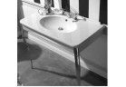 Umywalka wisząca Kerasan Retro 100x55 cm z nogami chromowanymi