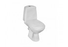 Kompakt/ Zestaw Koło Solo WC (miska+spłuczka), odpływ poziomy, biały