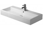 Umywalka Duravit Vero szlifowana z półką na baterię, 1-otworowa, 100x47 cm, biała