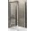Ścianka prysznicowa Novellini Kuadra F 99-102 cm, profil chrom, szkło przezroczyste