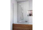 Parawan Radaway Essenza New PND I dwuczęściowy 120 cm, lewy, szkło przeźroczyste EasyClean