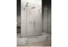 Ścianka frontowa W4 ze ściankami bocznymi Radaway Euphoria Walk-in 120, chrom, szkło przeźroczyste