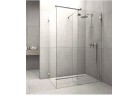 Kabina Radaway Euphoria Walk-in III 140, ścianki boczne 30 i 100 cm, chrom, szkło przeźroczyste