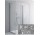 Drzwi do ścianki Radaway Fuenta New KDJ+S 80 cm, chrom, szkło przeźroczyste EasyClean, 384021-01-01L