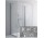 Drzwi do ścianki Radaway Fuenta New KDJ+S 80 cm, chrom, szkło przeźroczyste EasyClean, 384021-01-01R