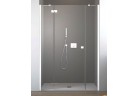Drzwi do wnęki z dwiema ściankami stałymi Radaway Essenza New DWJS 140 cm, LEWE, chrom, szkło przeźroczyste EasyClean